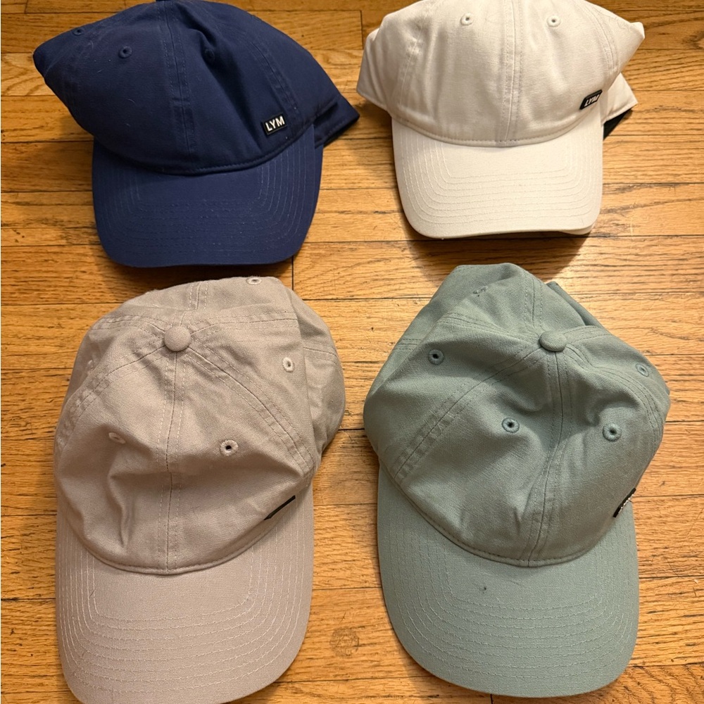 LYM Logo Caps - (Multiple colors- Navy, White, Taupe, Black, and Sage)